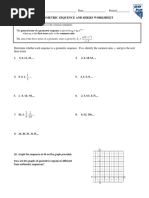 Geometric Series PDF