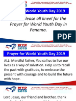 WYD Official Prayer