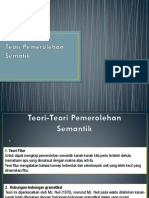 Teori Pemerolehan Semantik