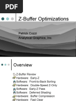 Z Buffer Optimizations