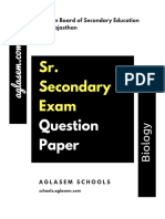 Sr. Secondary Exam: Paper