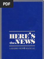 Download Heres the News A Radio News Manual by George Lessard SN41806992 doc pdf