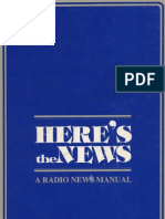 Here's The News: A Radio News Manual