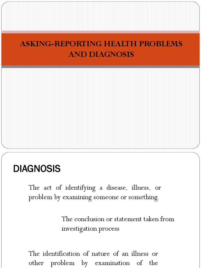 Inquiries on Health Conditions | PDF | Allergy | Symptom