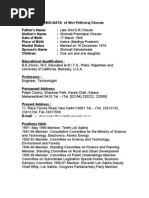 Download Bio-Data of New Maharashtra Chief Minister by Surabhi Malik SN41807008 doc pdf