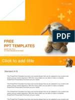 Bandaged-Teddy-Bear-Medical-PPT-Templates-Standard.pptx