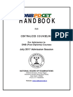 Handbook PDCET July 2017