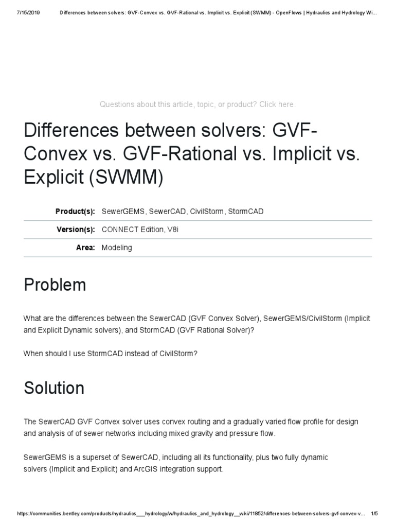 Differences Between Solvers GVFConvex vs. GVFRational vs. Implicit