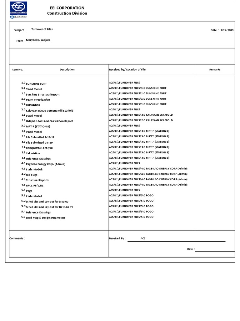 Turnover File Documentation Overview | PDF | Teaching Mathematics | Nature