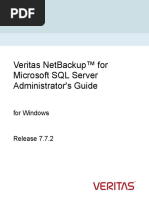 Veritas Netbackup™ For Microsoft SQL Server Administrator'S Guide