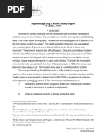 Implementing A Drug & Alcohol Testing Program: ©2006. Williams, Kastner & Gibbs PLLC All Rights Reserved