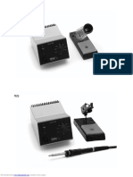 Weller Soldering Stations WS 81 and WS 51 Operating Instructions