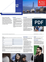 Global Air Pollution and Health Management and Science MSC