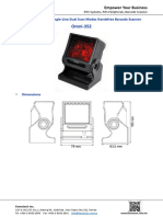 Omni-Directional Barcode Scanner for POS