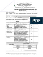 Philippines Student Internship Program Evaluation