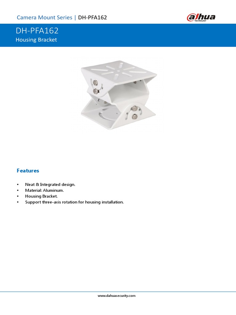 DH-PFA162: Housing Bracket | PDF
