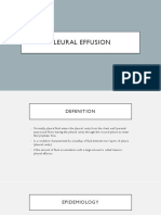 Pleural Effusion