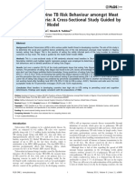 Predictors of Bovine TB Risk Behaviour Amongst Meat Handlers in Nigeria: A Cross-Sectional Study Guided by The Health Belief Model