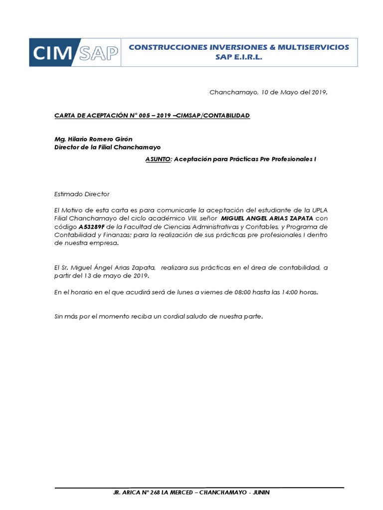 Ejemplo De Carta De Aceptación De Rfp RFP | PPT