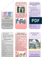 Leaflet - Pola Hidup Sehat Pada Lansia