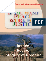 Keadilan, Perdamaian dan Penciptaan