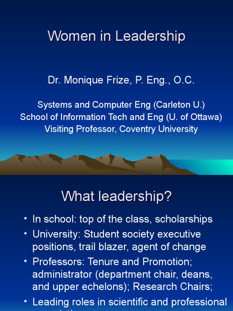 Leadership topics for presentation image