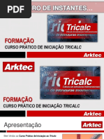Curso Prático de Iniciação Ao Tricalc Fevereiro 2019