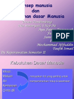 Konsep Manusia & KDM Teori Maslow