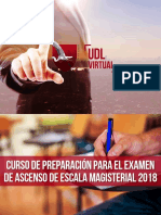 Curso Examen Ascenso Escala Magisterial