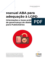 ABA - Manual ABA Para Adequação à LGPD