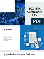 Sox-Itgc Compliance & Pci: Archisman Sen Clément Renouvel Deepa Pravinchandra Patel Justine Merlet