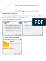 How To Install Lotusnotes 853 Win PDF