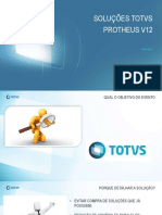 Soluções Totvs Protheus V12