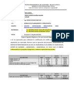 Modelo de Informe de Requerimiento de Insumos