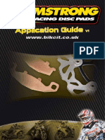 Off Road Brake Pad Application List