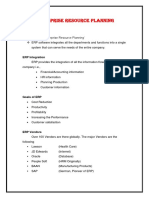 Enterprise Resource Planning: What Is ERP?