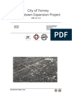 City of Forney - Downtown Extension Project