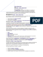 Receptores Adrenergicos Resumo