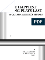 The Happiest Song Plays Last: Quiara Alegría Hudes