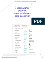 ? Diodo Zener ◁ ¿Qué es, características y para qué sirve_ — MecatrónicaLATAM