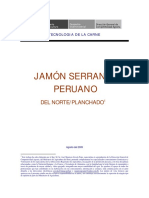 Jamon Serrano Peruano Norte Planchado