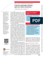 Contrast-Induced Nephropathy Following Angiography and Cardiac Interventions