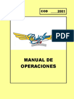 2001 Manual de Operaciones