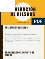 Evaluación de Riesgos pmbok