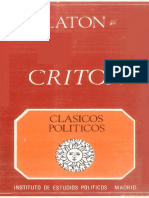 Platon Criton Ed Bilingue PDF