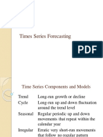 Time series forecasting