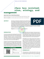 Tooth Surface Loss Classification, Etiology and Management