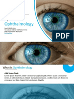 010 Biology Medical Eye Opthamologhy Google Slides Theme