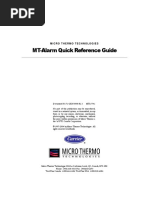 MT Alarm Quick Reference Guide