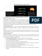 Eclipse Solar Total El 2 de Julio de 2019